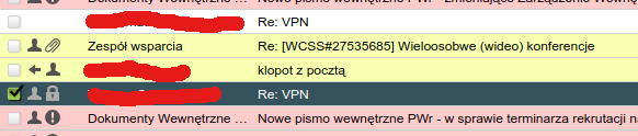 Podpisany e-mail w programie pocztowym